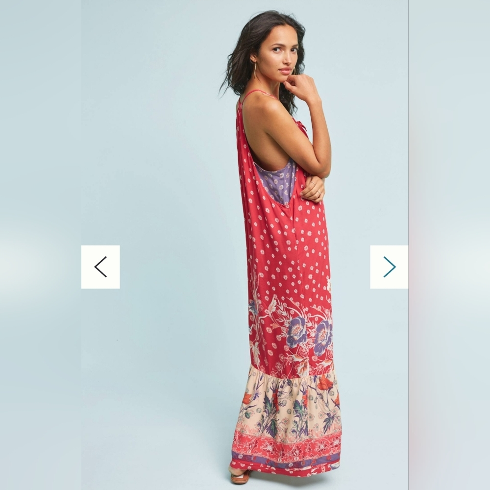 Maeve Anthropologie Kirra Printed Dress - Picture 4 of 16